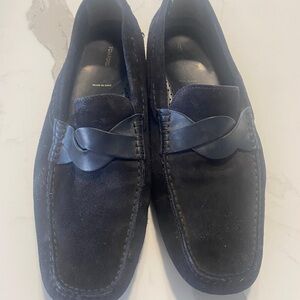 Tom Ford Black Suede Loafers Size 13